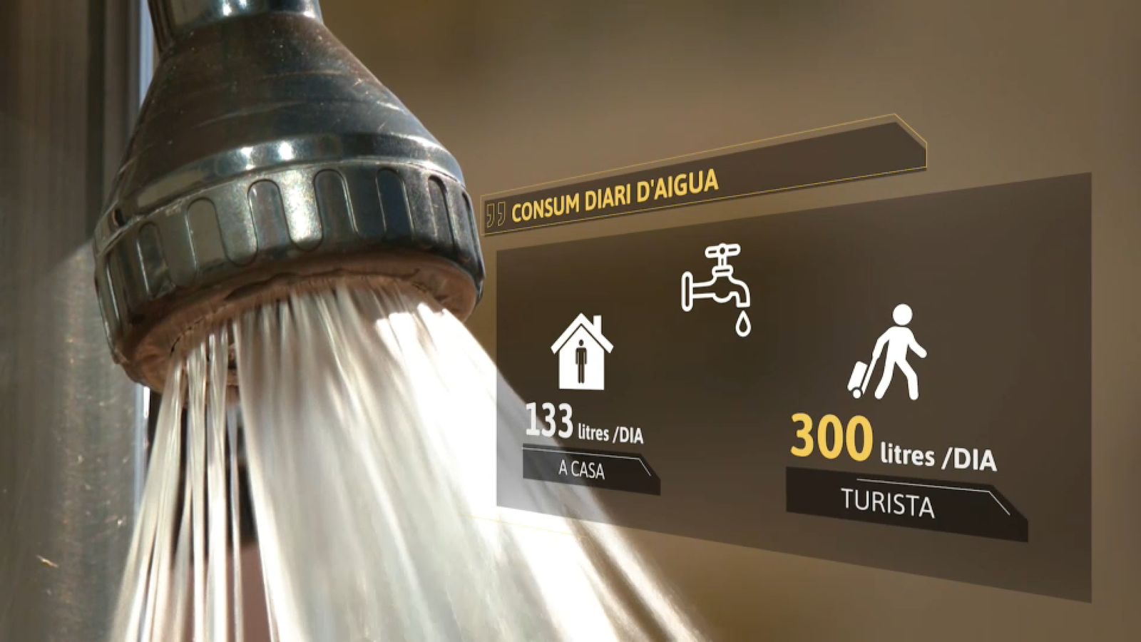 Consum diari d'aigua