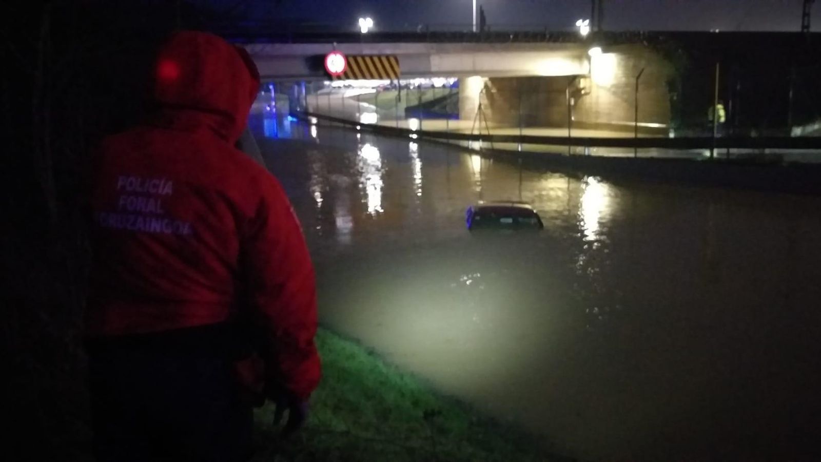 Inundacions a Navarra per les grans crescudes dels rius