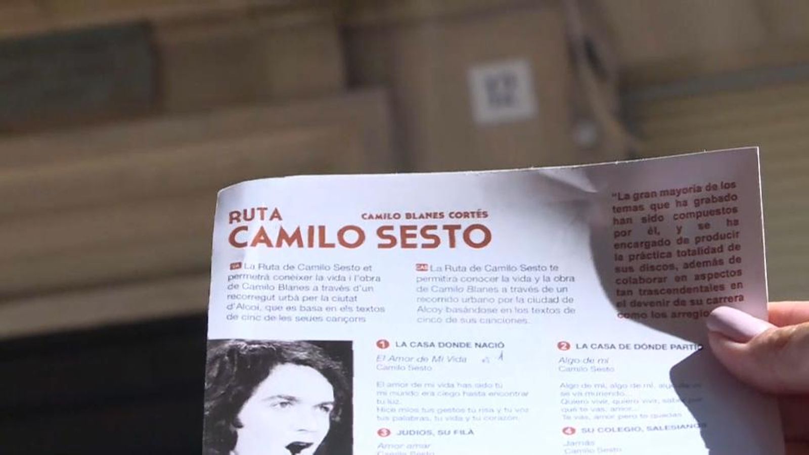 Alcoi no obrirà la capella ardent de Camilo Sesto per decisió del fill