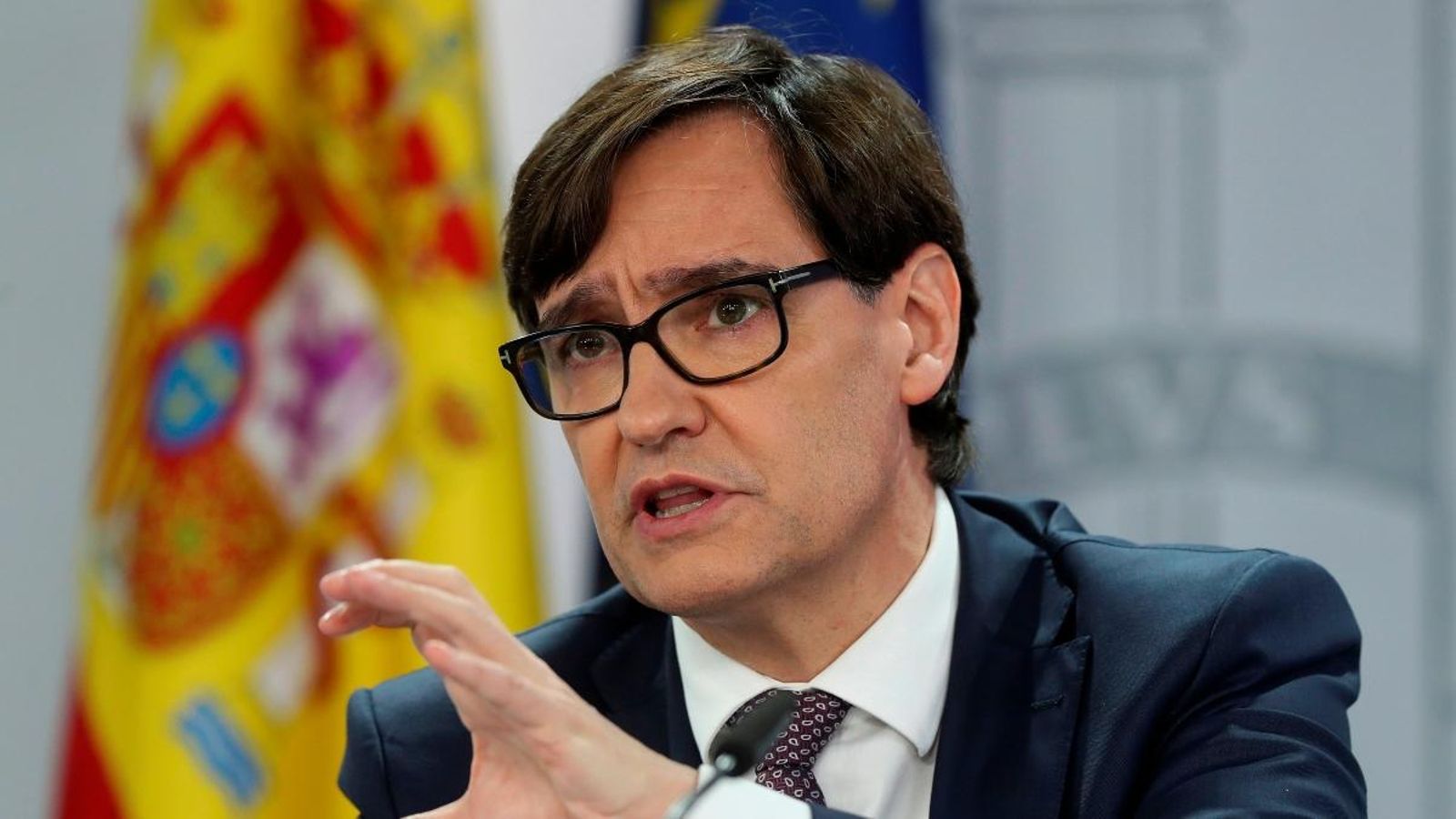 El ministre de Sanitat, Salvador Illa