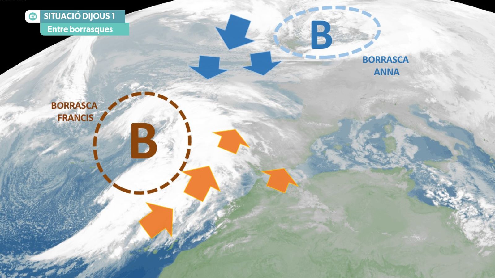 Temporal hivernal a la vista