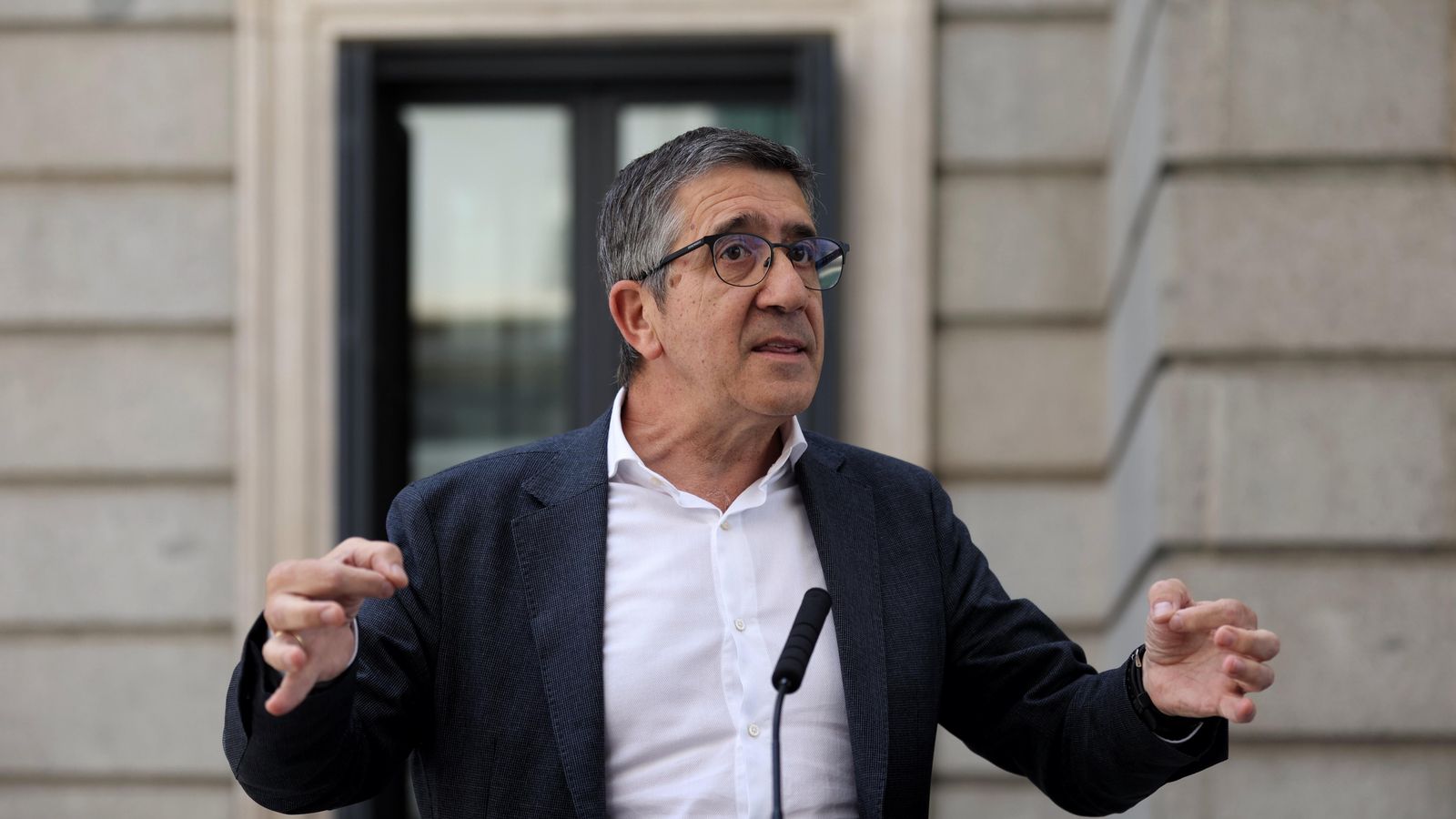 Patxi López, en una imatge d'arxiu en el Congrés