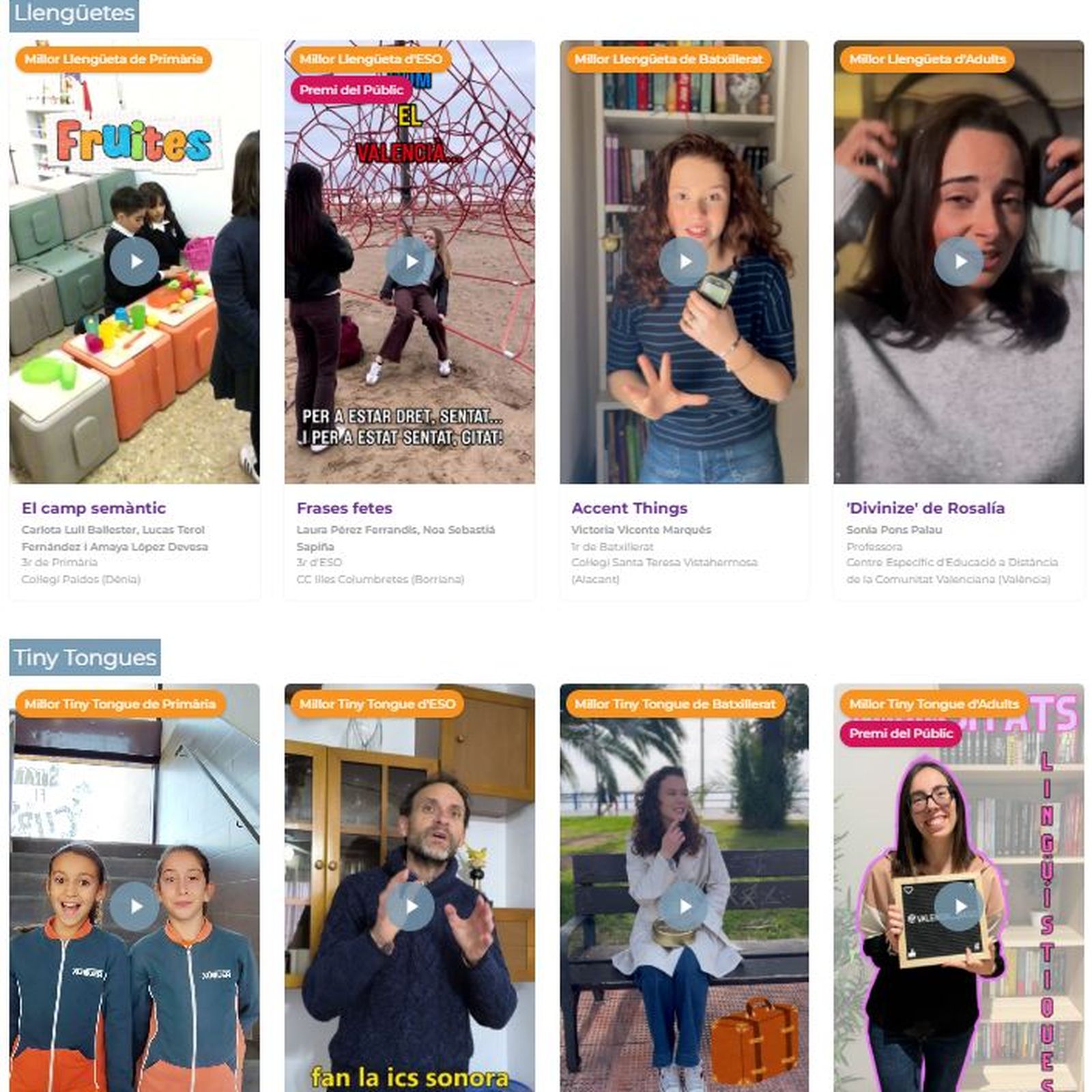 Portada Guanyadores i guanyadors