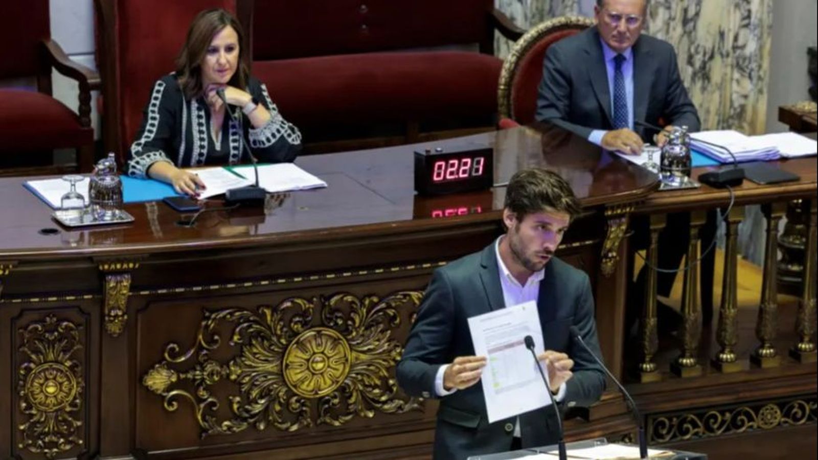 El portaveu de l'Ajuntament de València, Juan Carlos Caballero