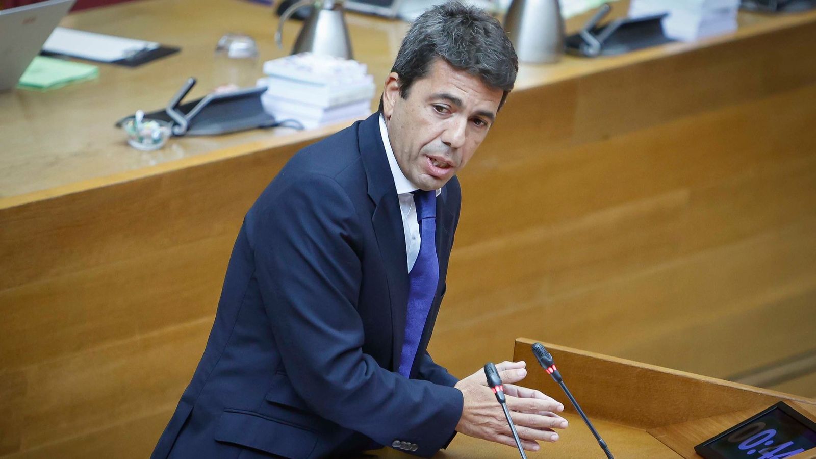 El president de la Generalitat afronta enguany el primer Nou d'Octubre al capdavant del govern valencià