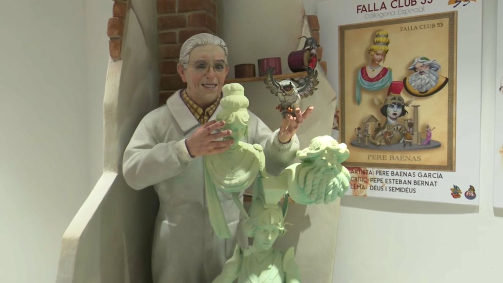 El ninot indultat és el de la falla Club 53