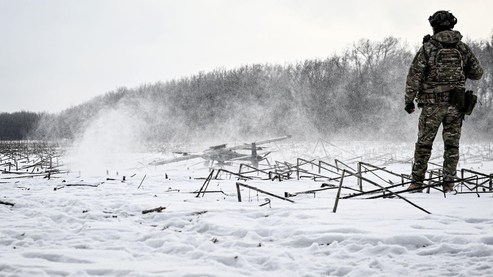 Un dron ucraïnés, en arxiu