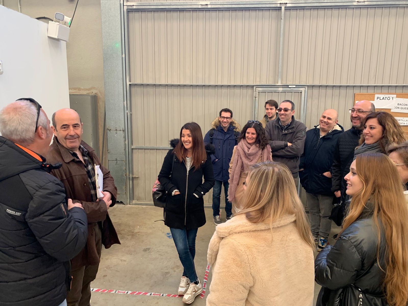 Els afortunats han conegut alguns dels actors de la sèrie