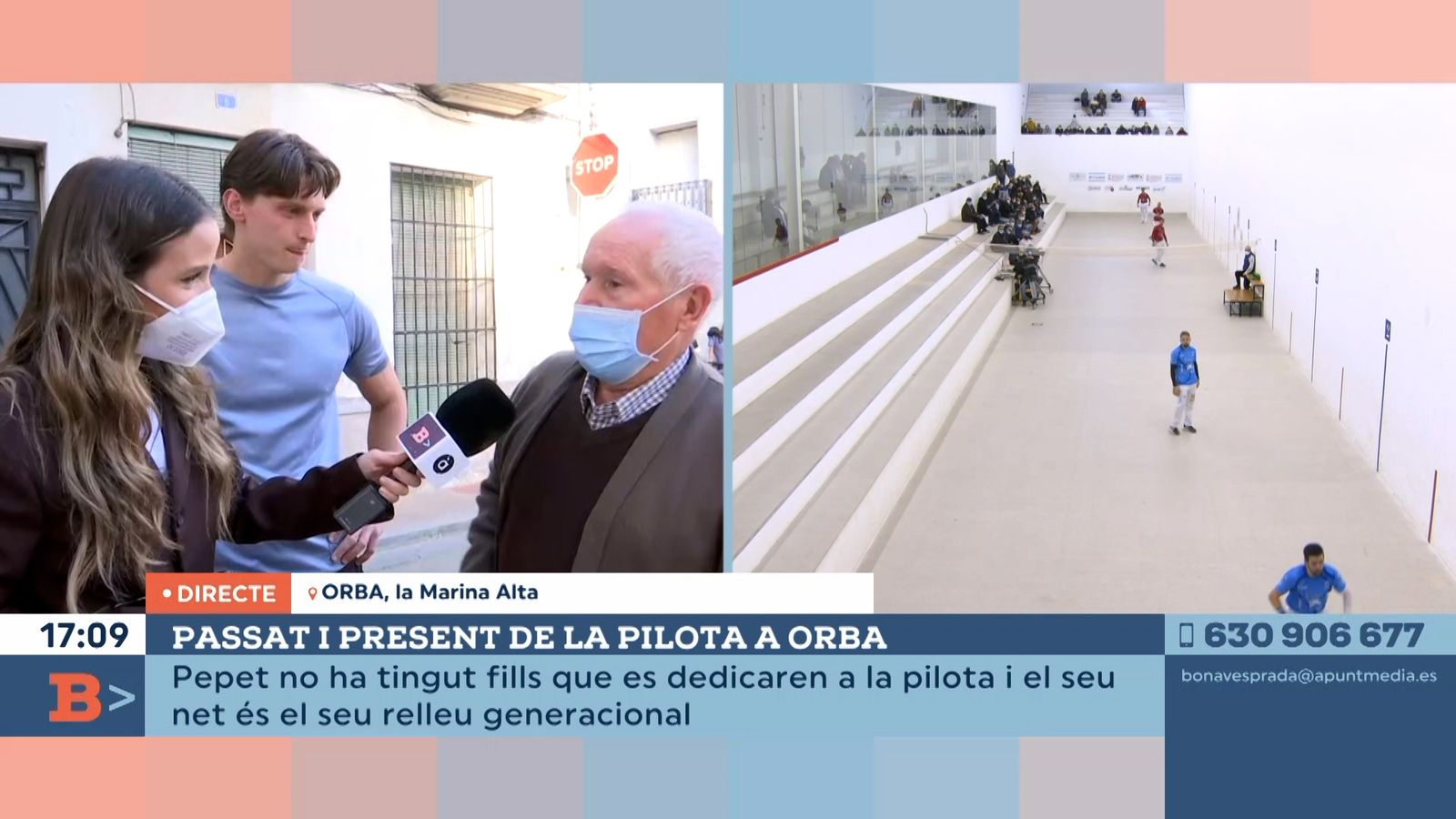 15.02.2022 | Passat i present de la pilota a Orba