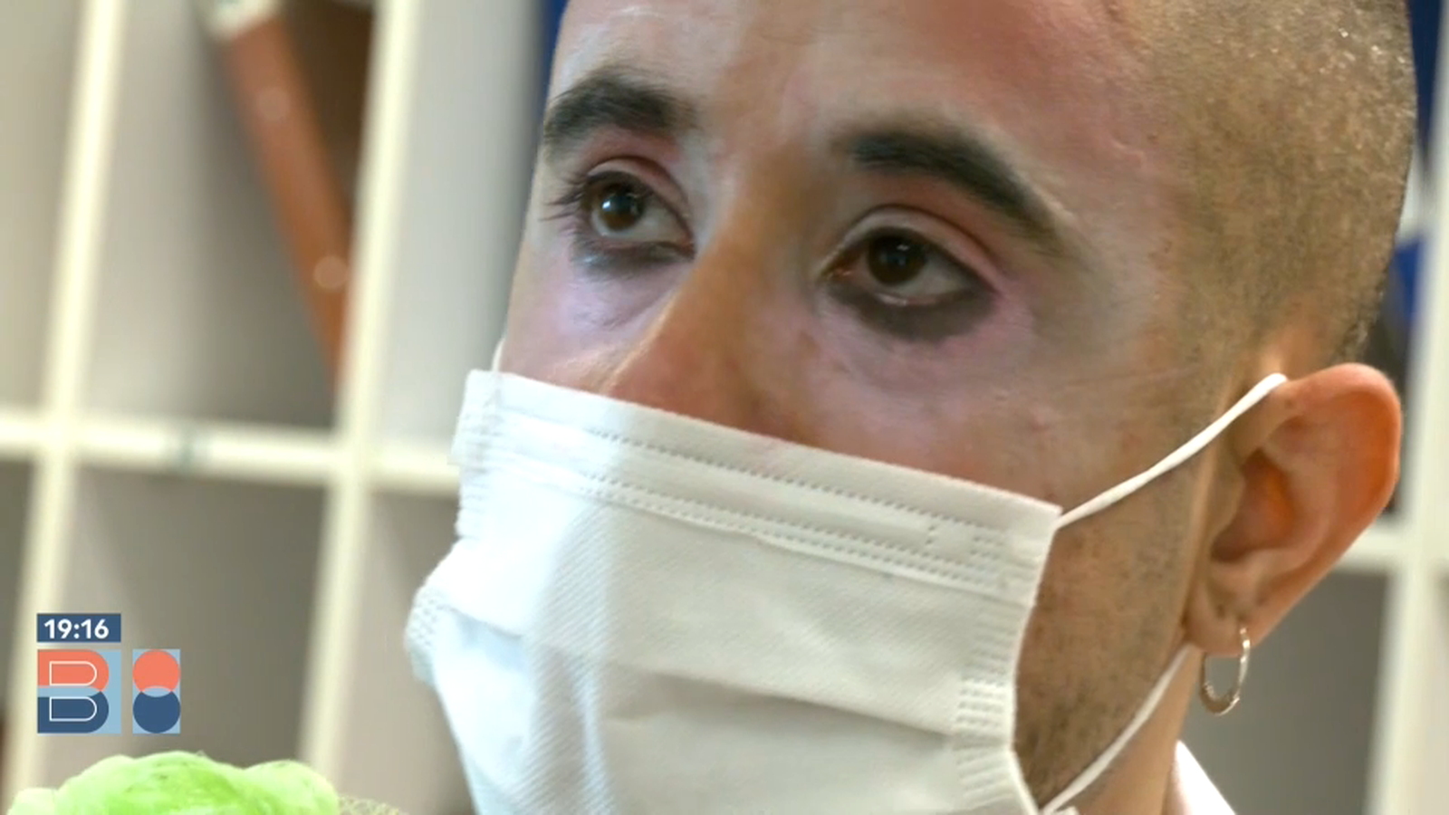 Adrián Calero, actor de Pallassospital