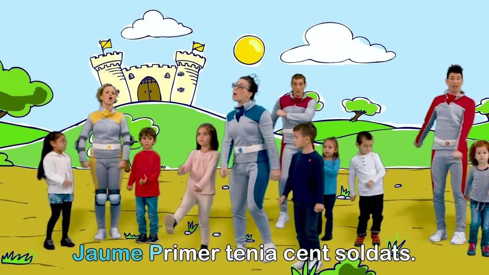 Jaume I tenia cent soldats