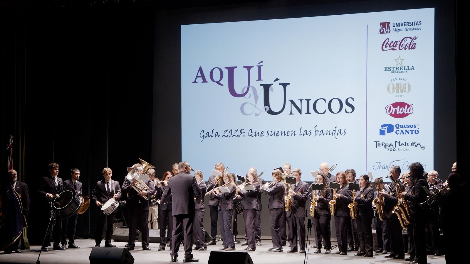 Aquí grupo de Comunicación celebra la gala ‘Que sonen les bandes’, a Elx