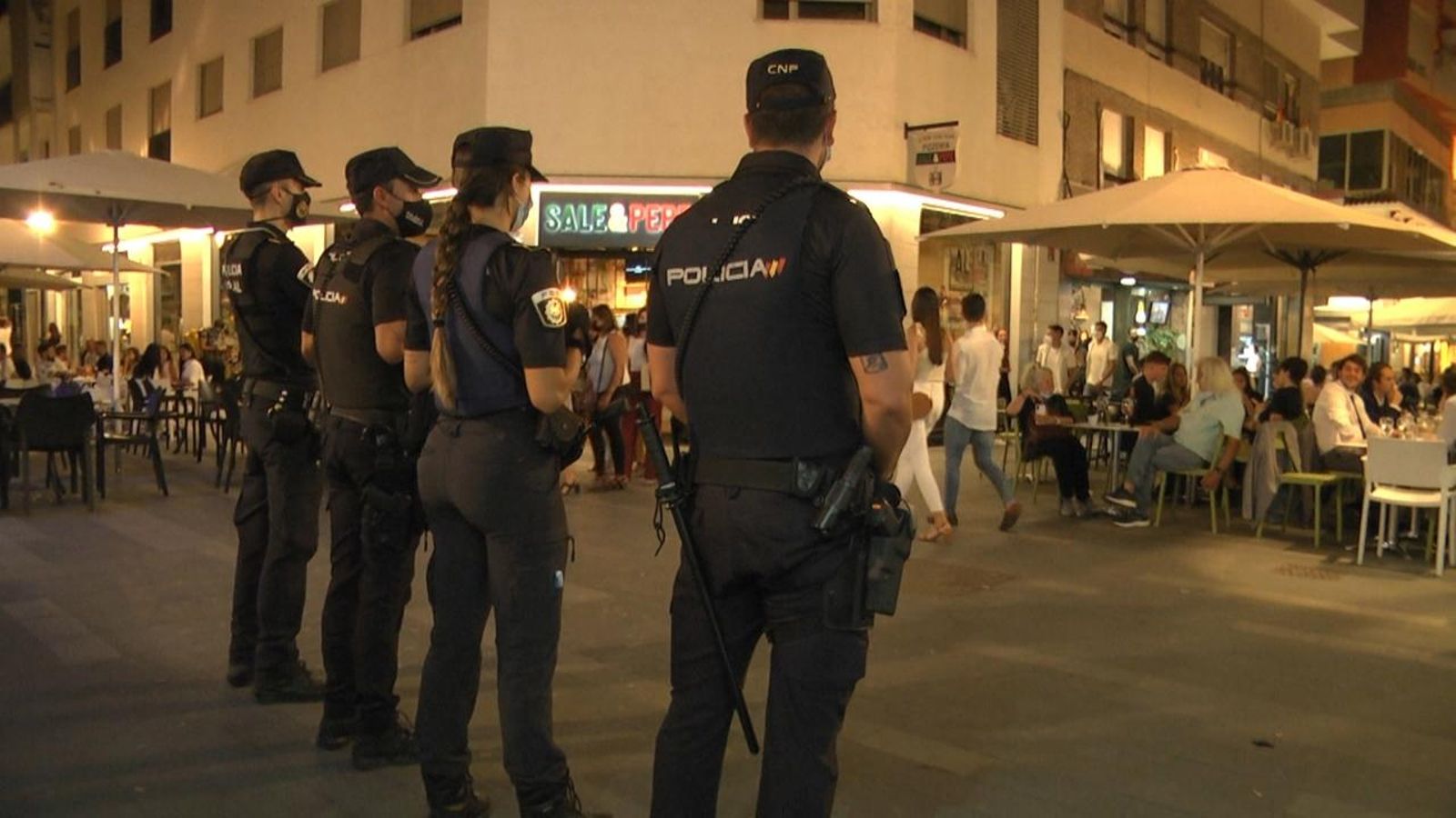 Botellots en el primer cap de setmana sense toc de queda