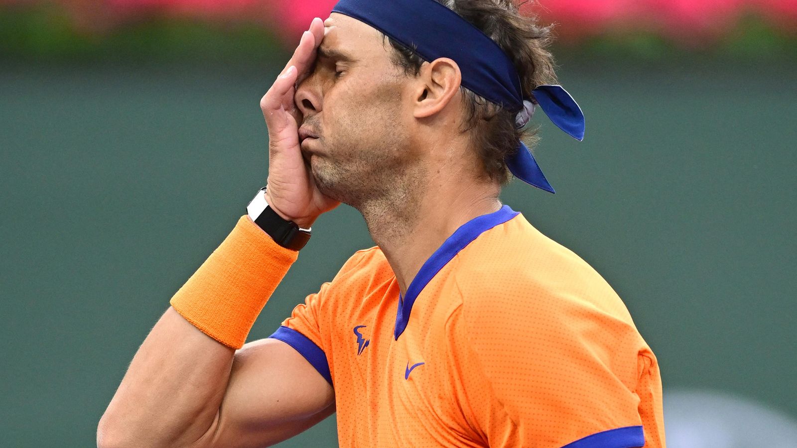 Nadal es lamenta d'un punt al torneig d'Indian Wells