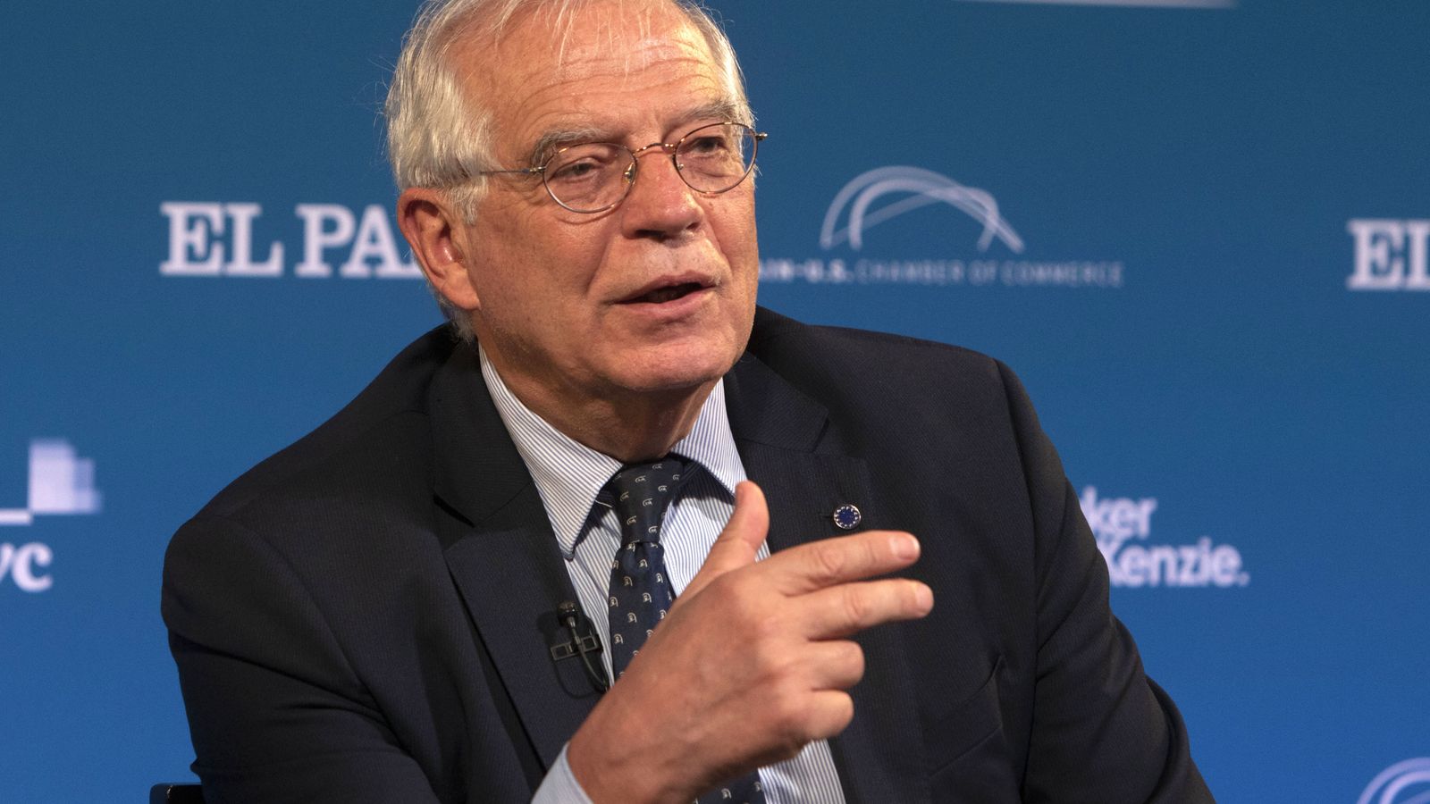 El ministre d'Afers Estrangers i la ministra d'Indústria han participat en un fòrum de la Cambra de Comerç d’Espanya i 'El País'. Miguel Rajmil (Efe)