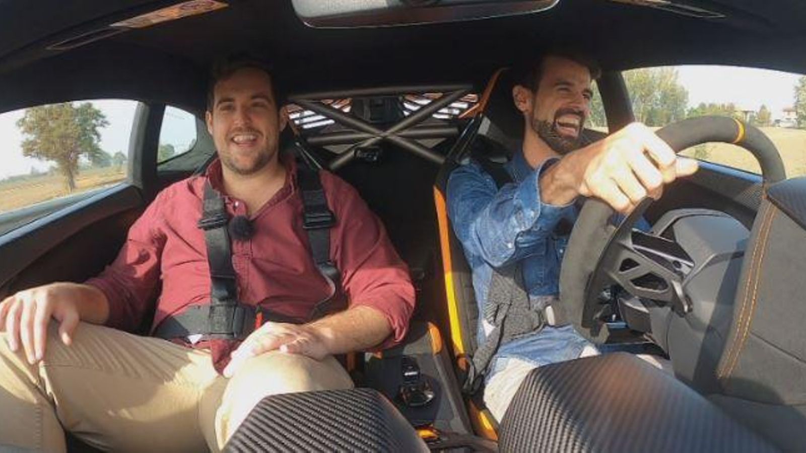 Pujarem en un Lamborghini