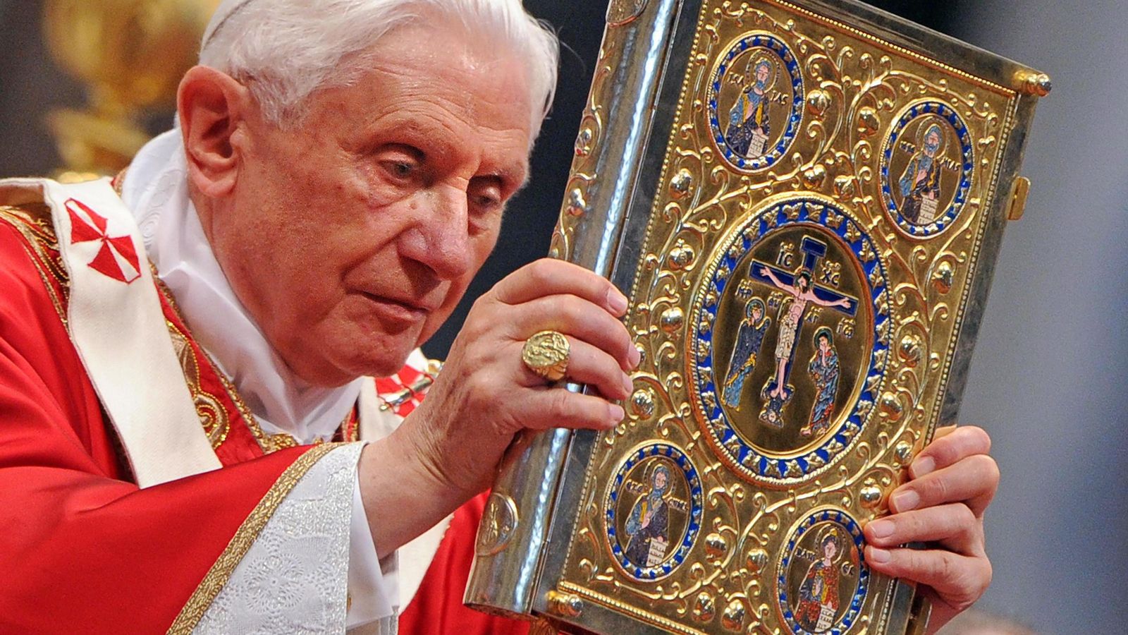 Imatge d'arxiu del papa emèrit Benet XVI