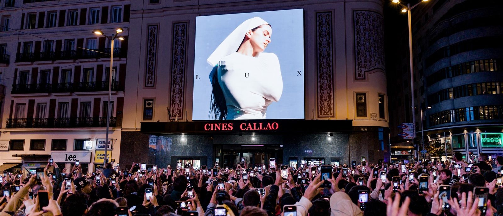 Presentació de la portada del nou CD de Rosalía, a Madrid