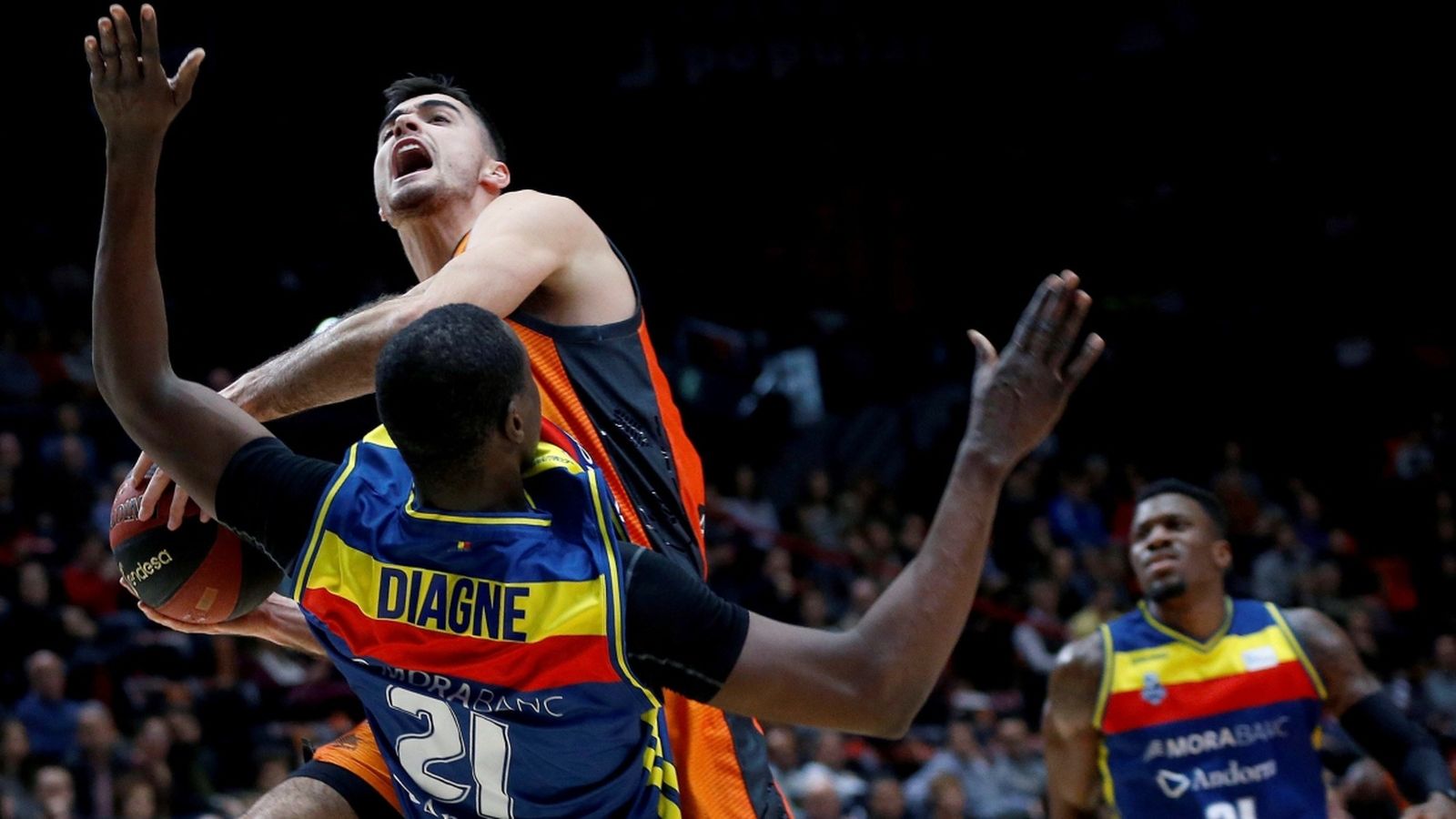 Alberto Albalde intenta encistellar amb l'oposició de Diagne