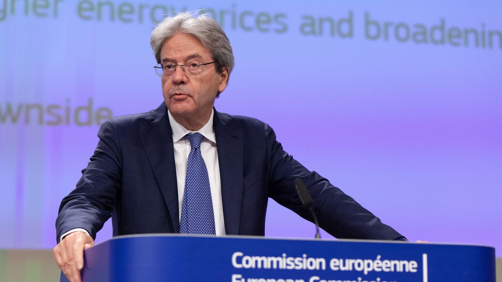 El comissari d'Economia de la UE, Paolo Gentiloni