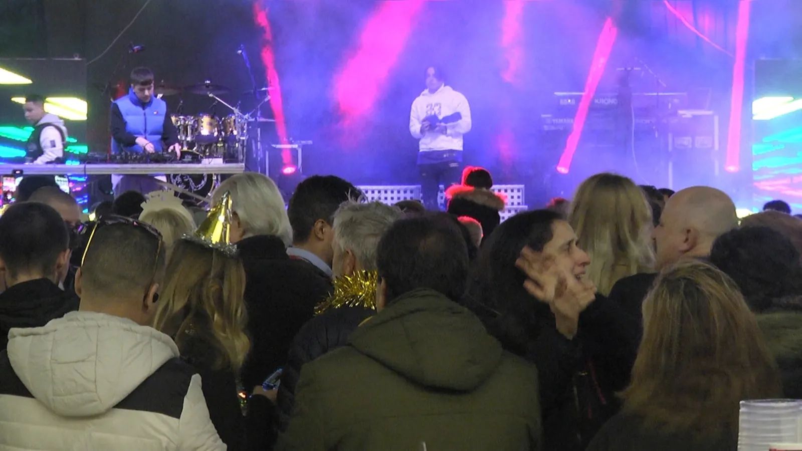 Imatge d'arxiu d'una festa de Cap d'Any