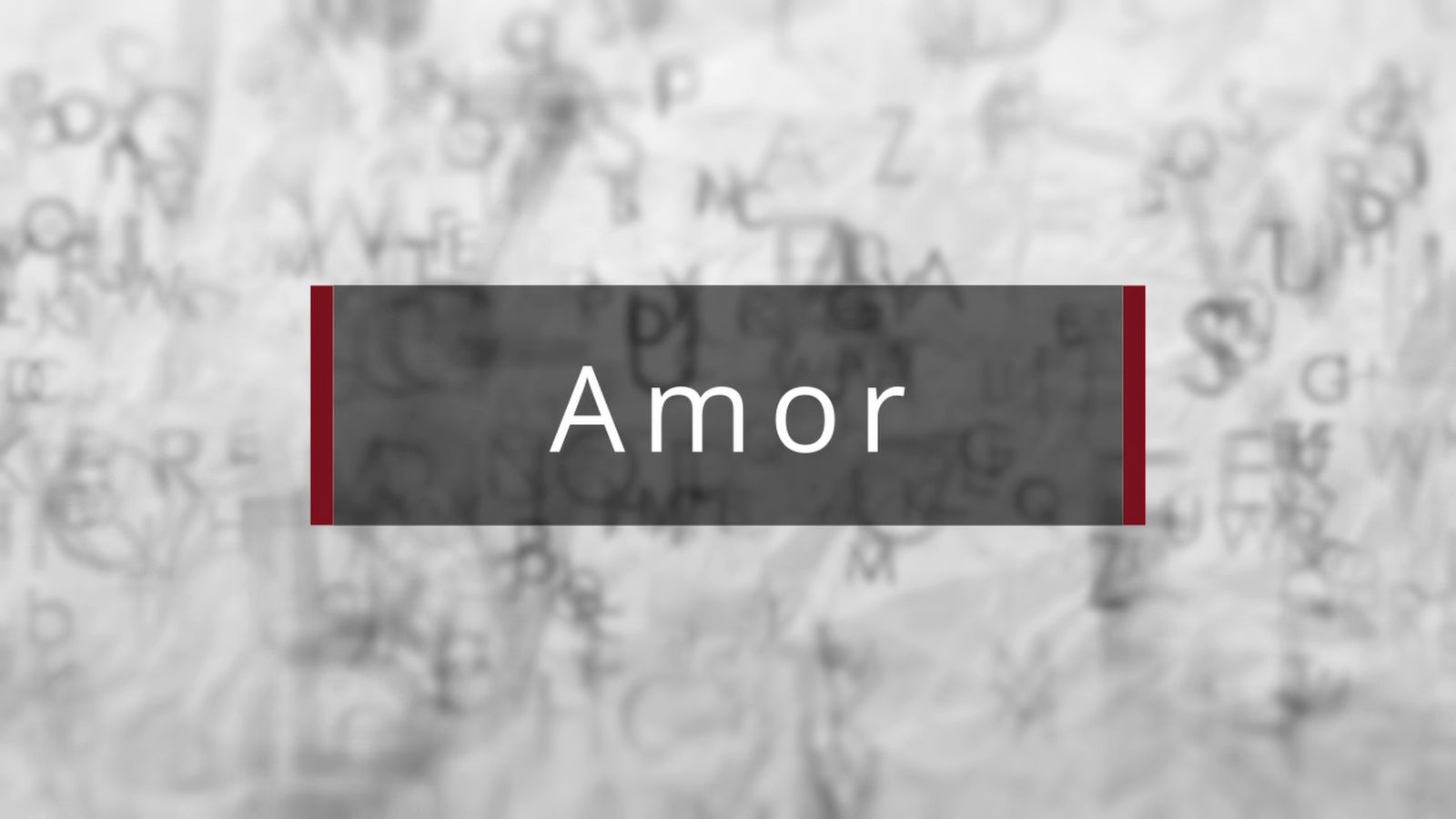 La paraula en imatges: 'amor'