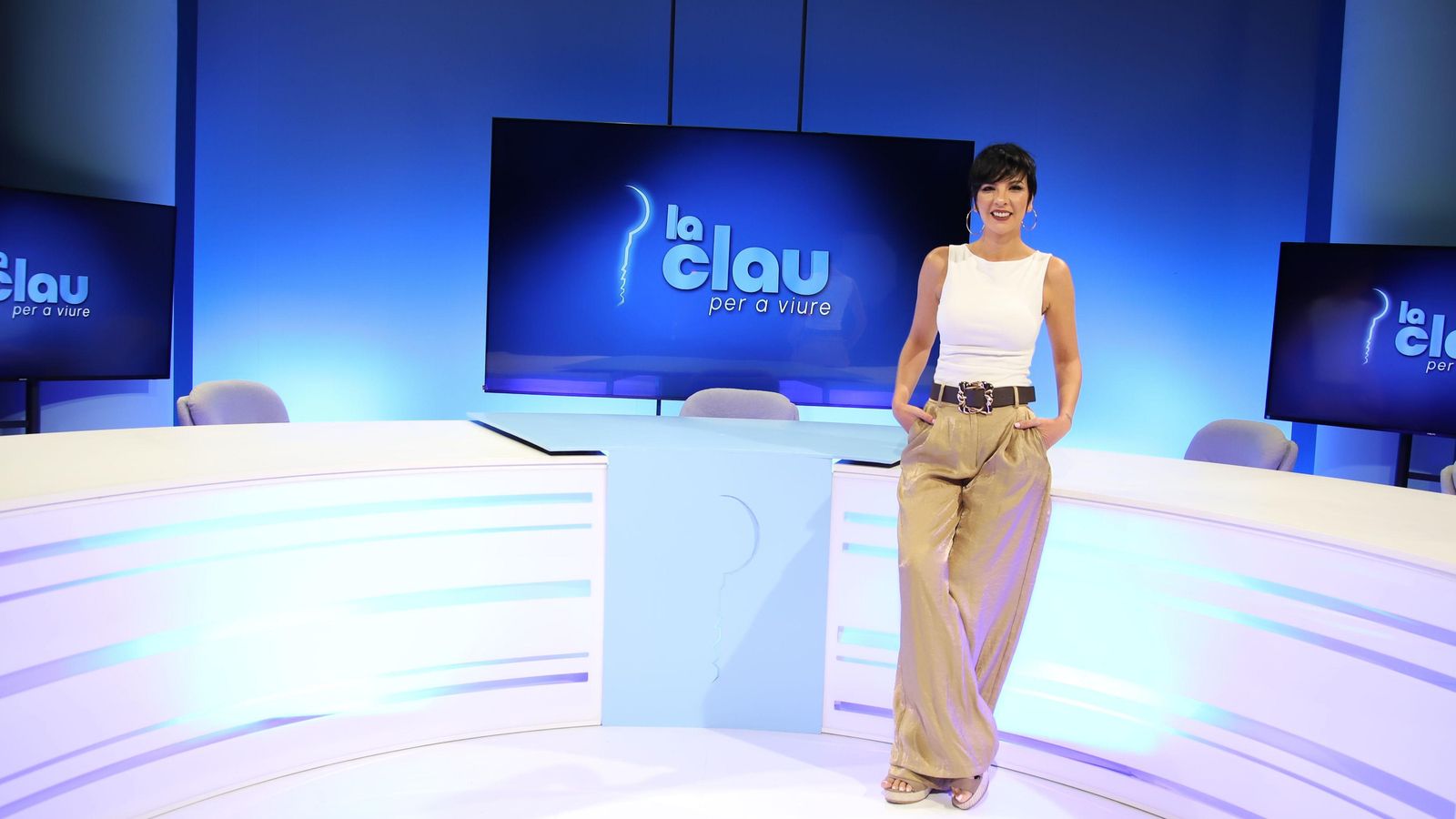 María Domínguez, presentadora de 'La clau per a viure, tots els dijous a les 22:30 hores