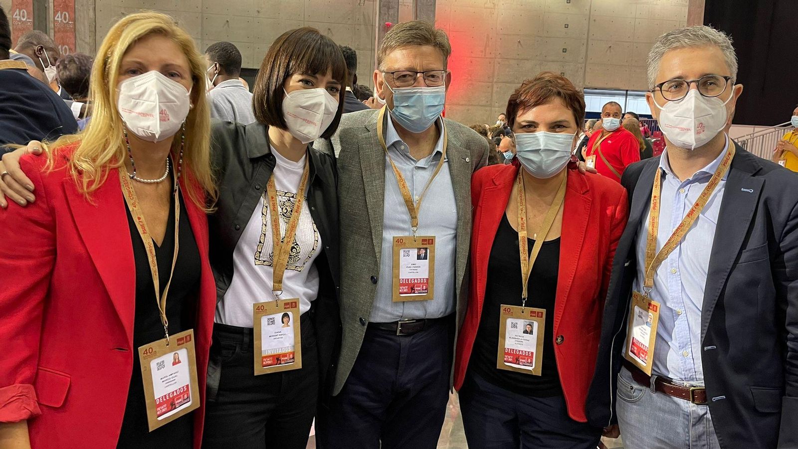 La nova executiva del PSOE, formada per 42 membres destaca per una presència del 60% de dones