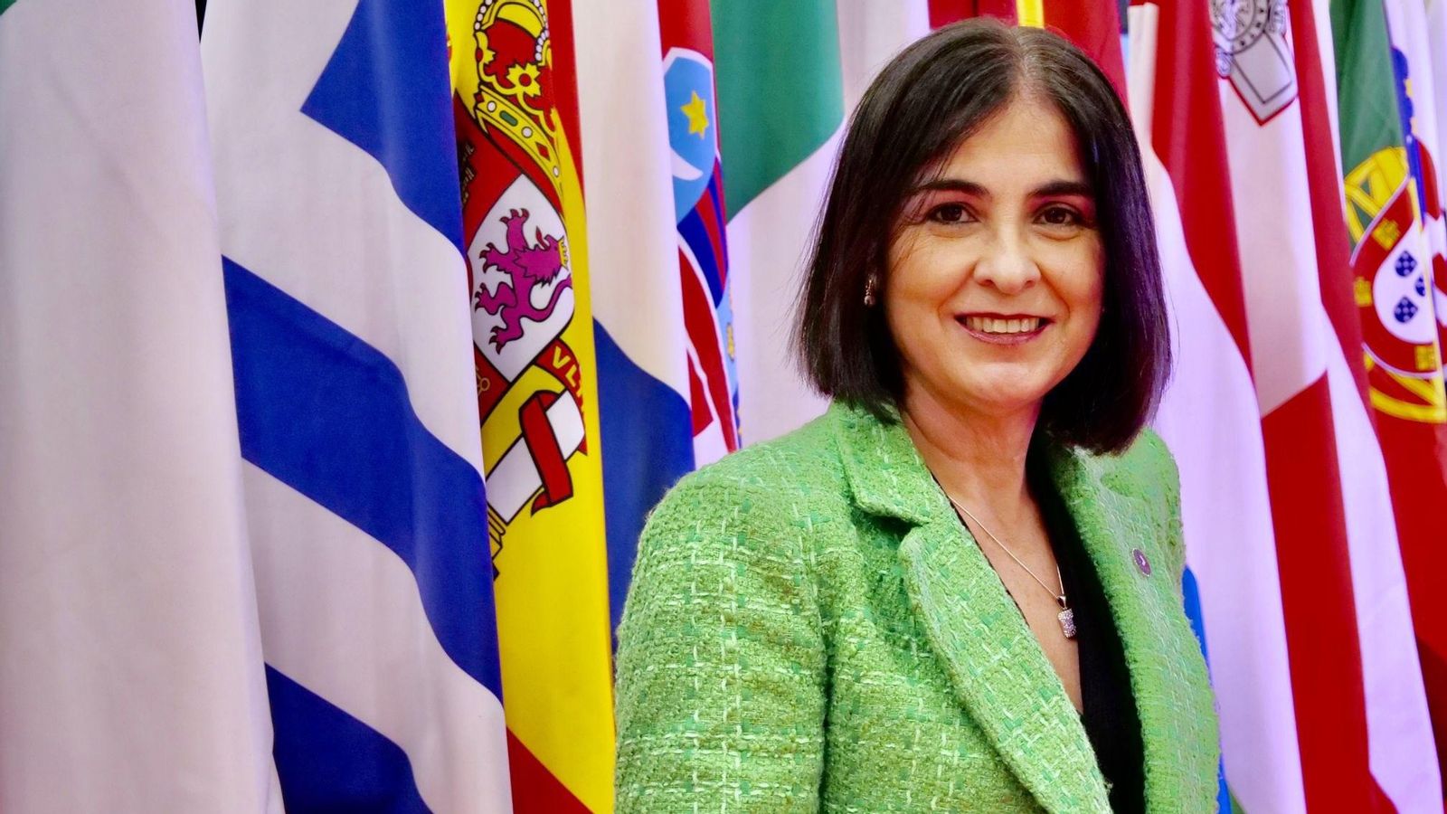 La ministra de Sanitat a Lió, on ha participat en una reunió informal del Consell de la Unió Europea La ministra de Sanitat