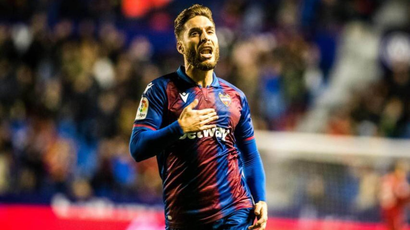 El migcampista del Llevant, Rubén Rochina, en una imatge d'arxiu