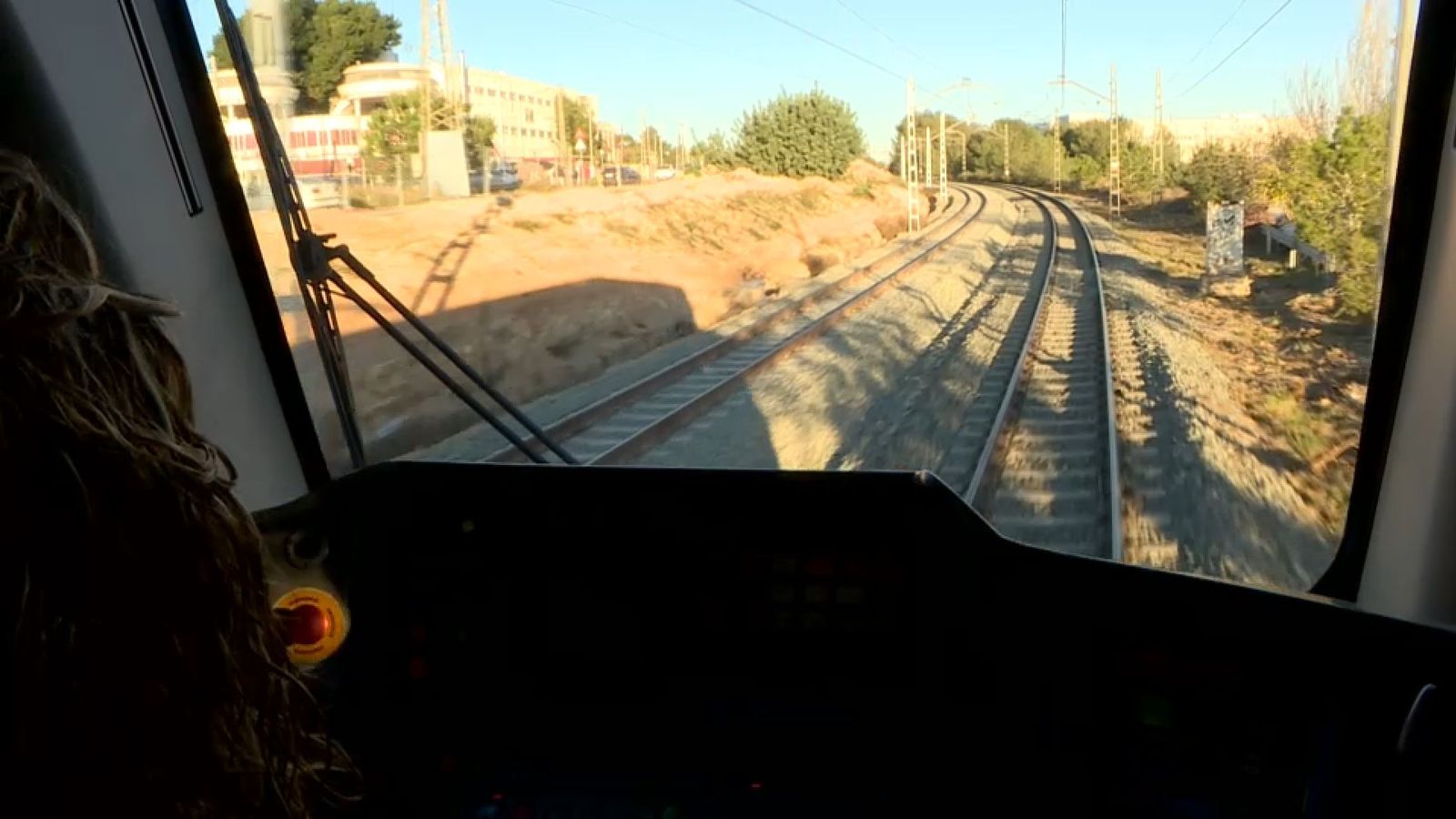 Un punt del tram entre Paterna i Llíria, per on tornaran a circular els combois a partir de dimarts