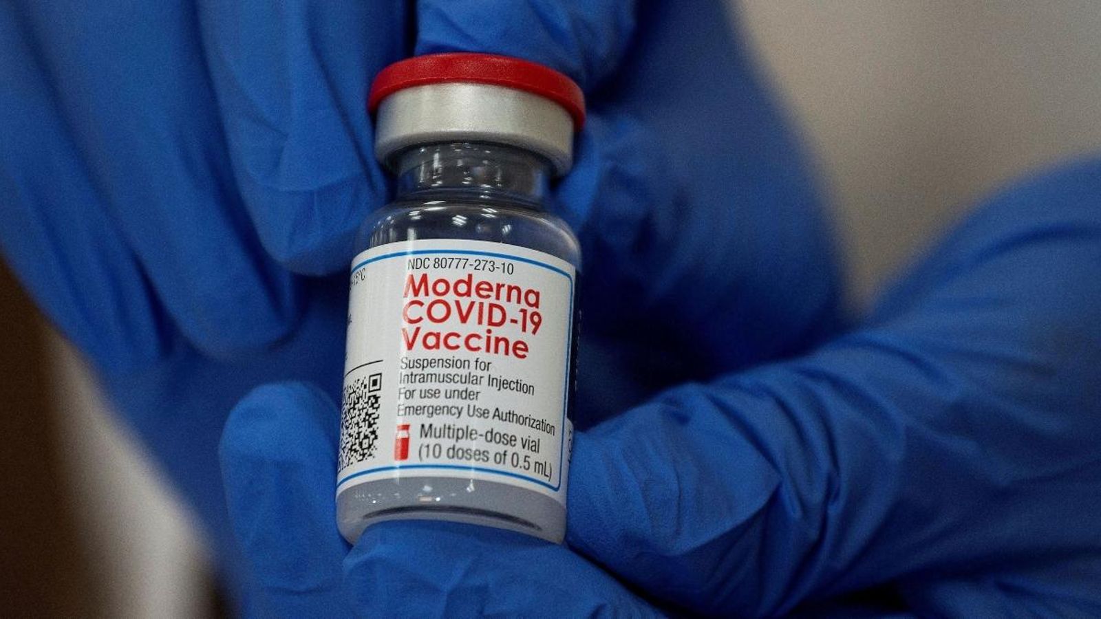 Dosi de la vacuna de Moderna