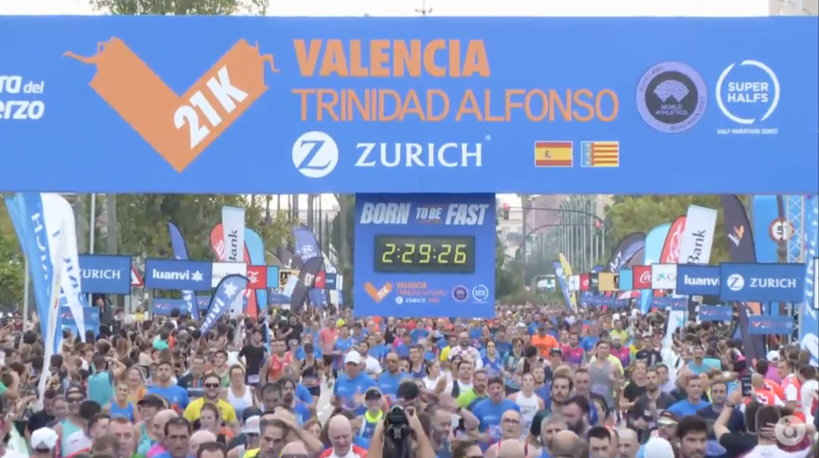 22.000 persones tenen el dorsal de la Mitja Marató de València