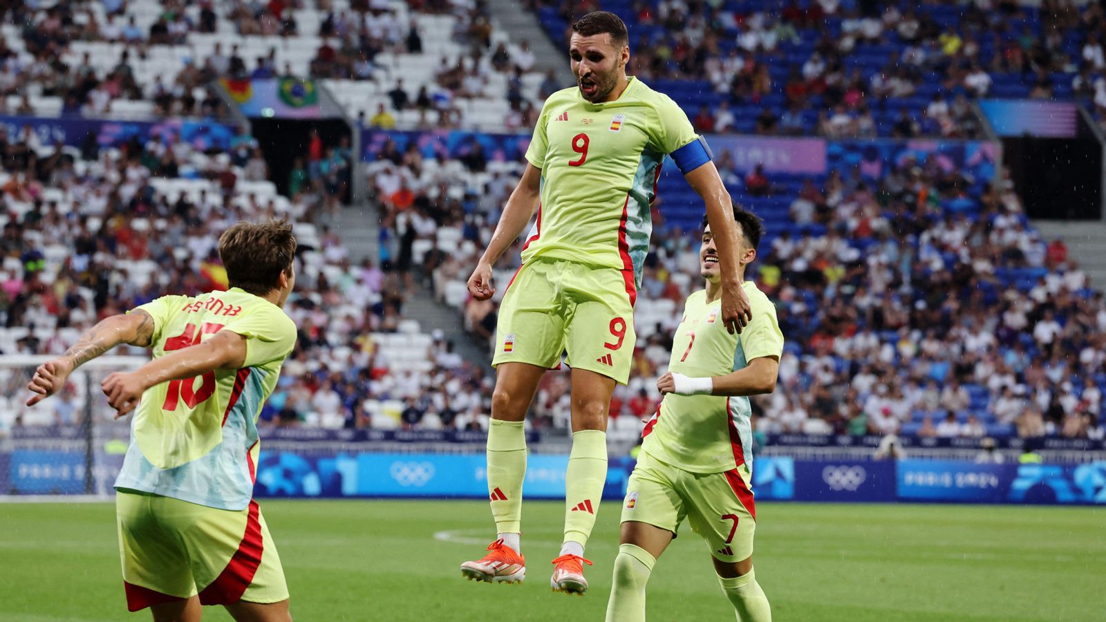 Abel Ruiz celebra el gol