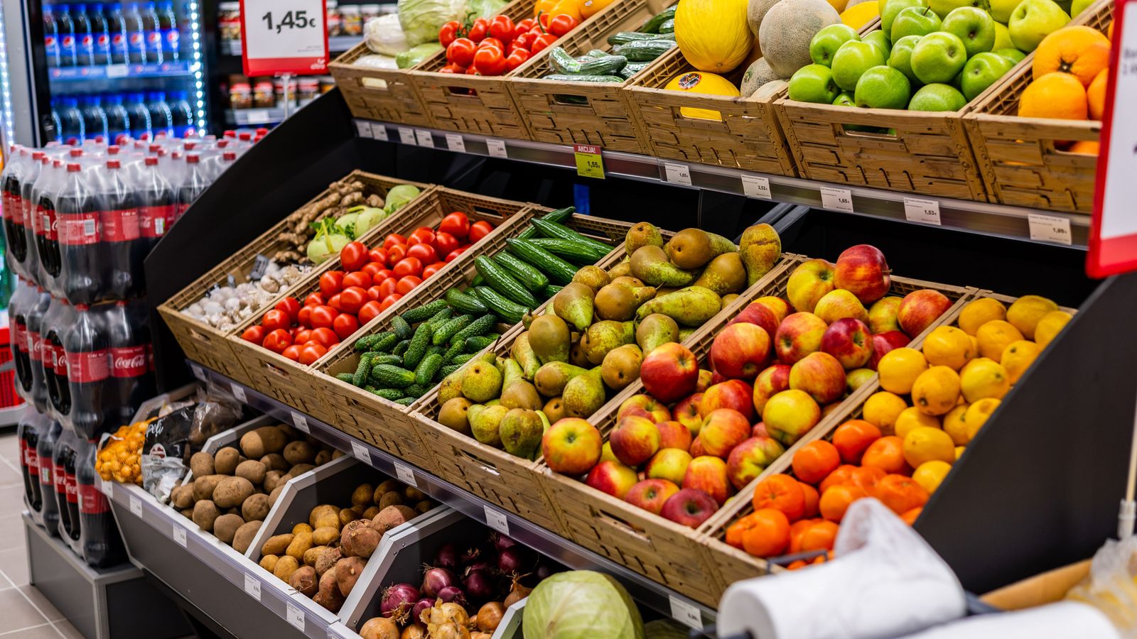 Els productes bàsics que més s'han encarit són, sobretot, les fruites i les verdures, segons l'estudi que ha dut a terme Facua