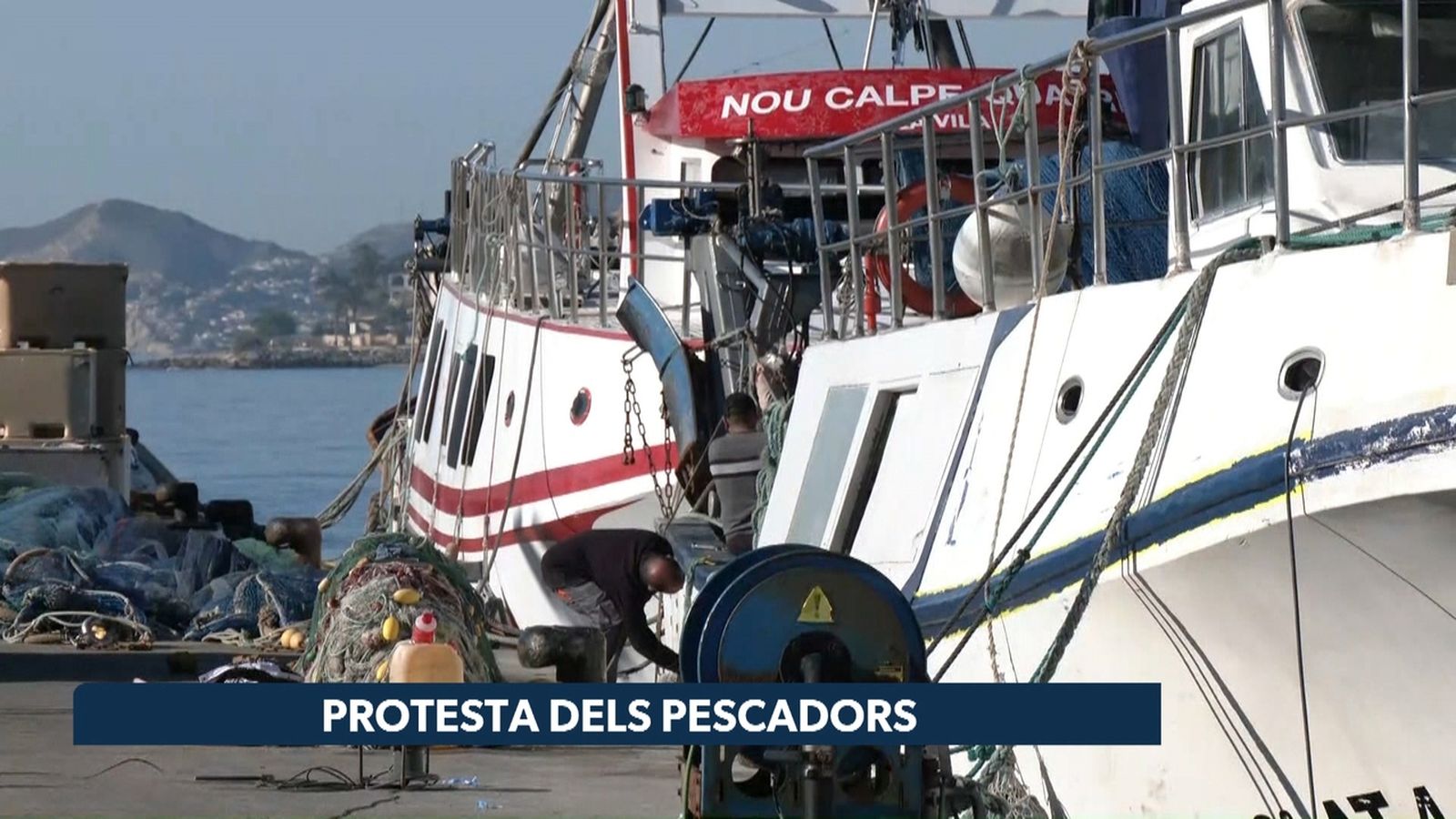 Protesta dels pescadors