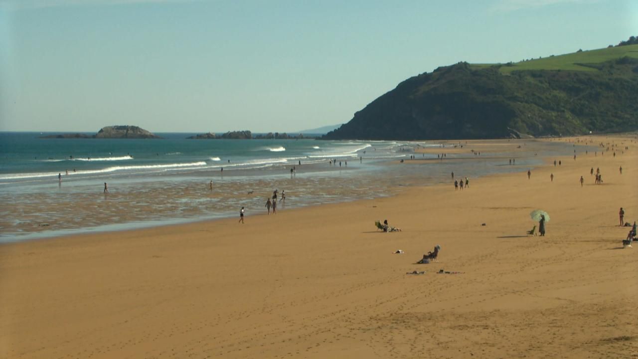 Una platja valenciana aquesta tardor