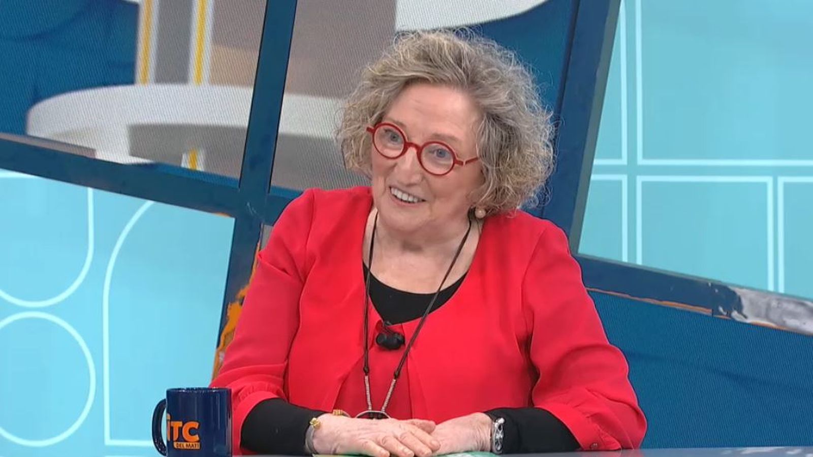 La doctora Anna Lluch, cap del servici d’Oncologia de l’Hospital Clínic de València, en 'Les notícies del matí'