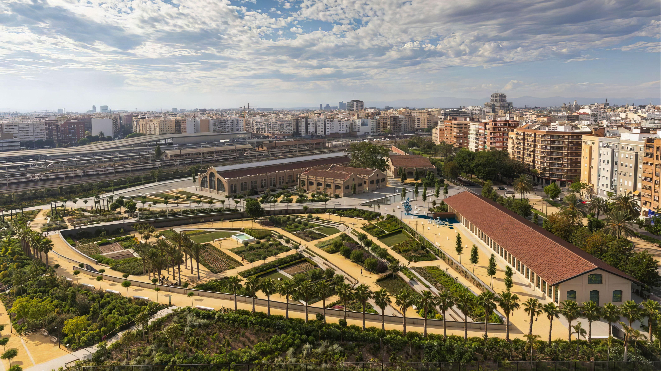 Figuració virtual de com quedarà el Futur Espai Valdés Figuració virtual de com quedarà el Futur Espai Valdés