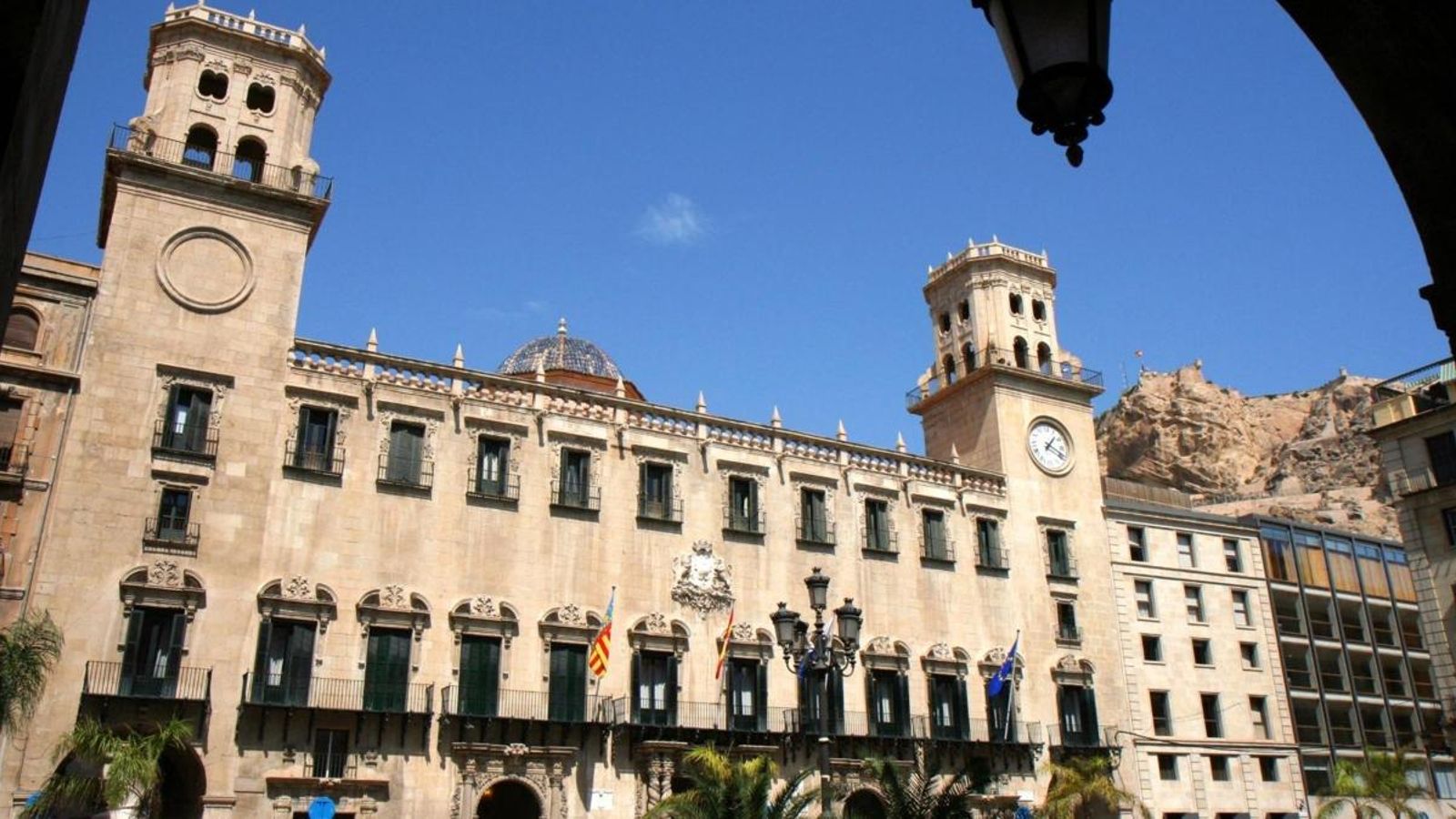 L'Ajuntament d'Alacant, en una imatge d'arxiu