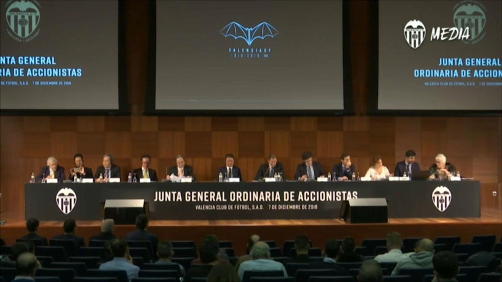 Imatge d'arxiu d'una junta general anterior