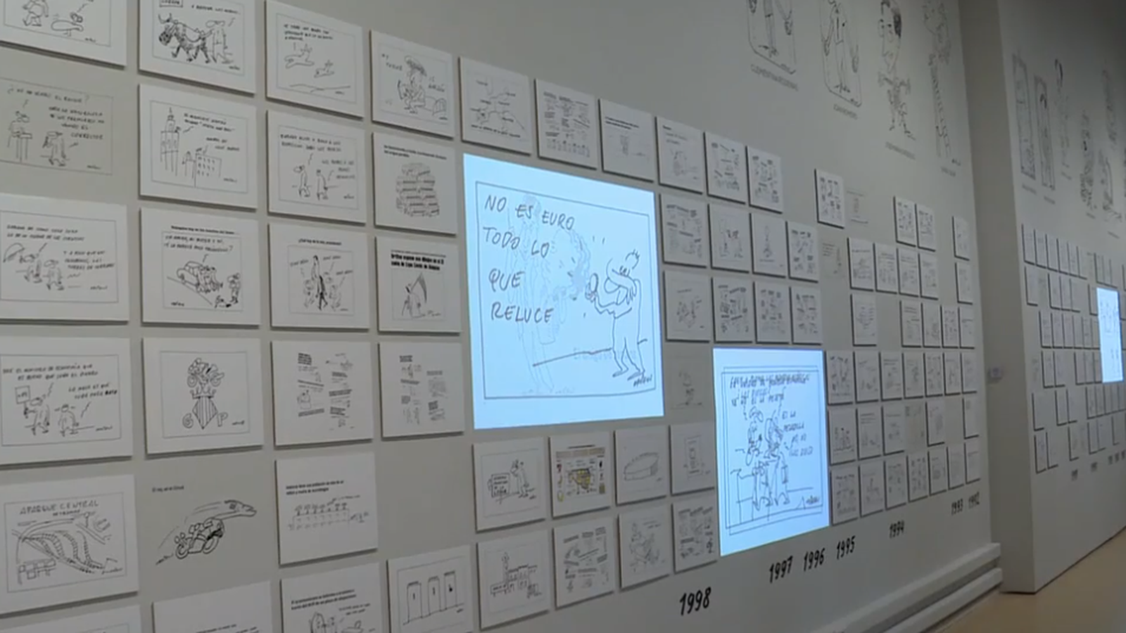 Una imatge de la mostra a La Nau