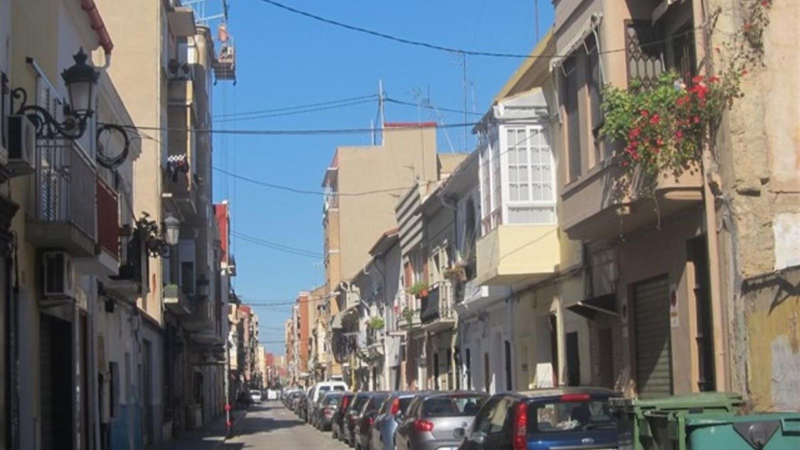 El barri del Cabanyal-Canyamelar en una imatge d'arxiu