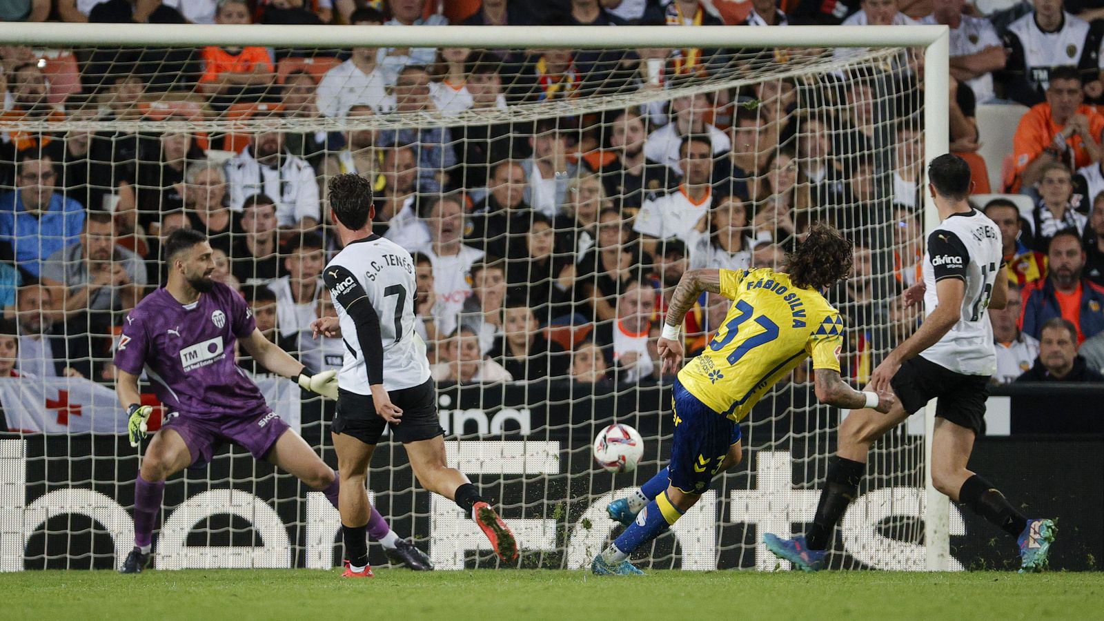 Fábio Silva ha marcat el segon gol de Las Palmas