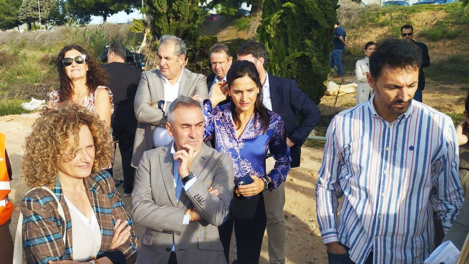 Visita del conseller d'Agricultura, Miguel Barrachina, i l'alcaldessa de Torrent, Amparo Folgado