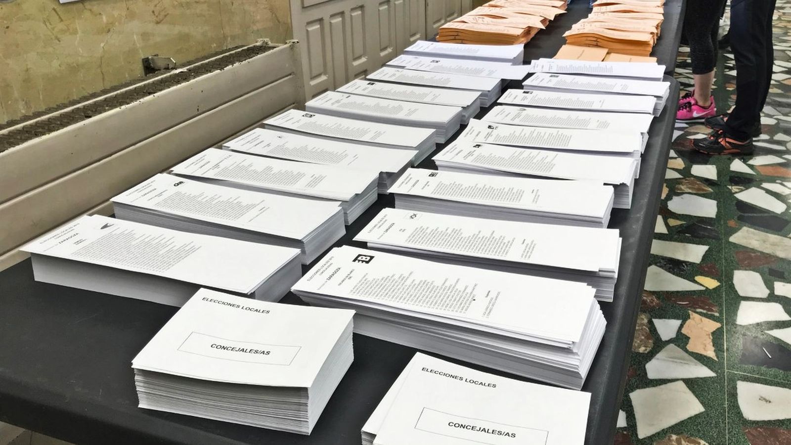 Paperetes de les eleccions, en una imatge d’arxiu