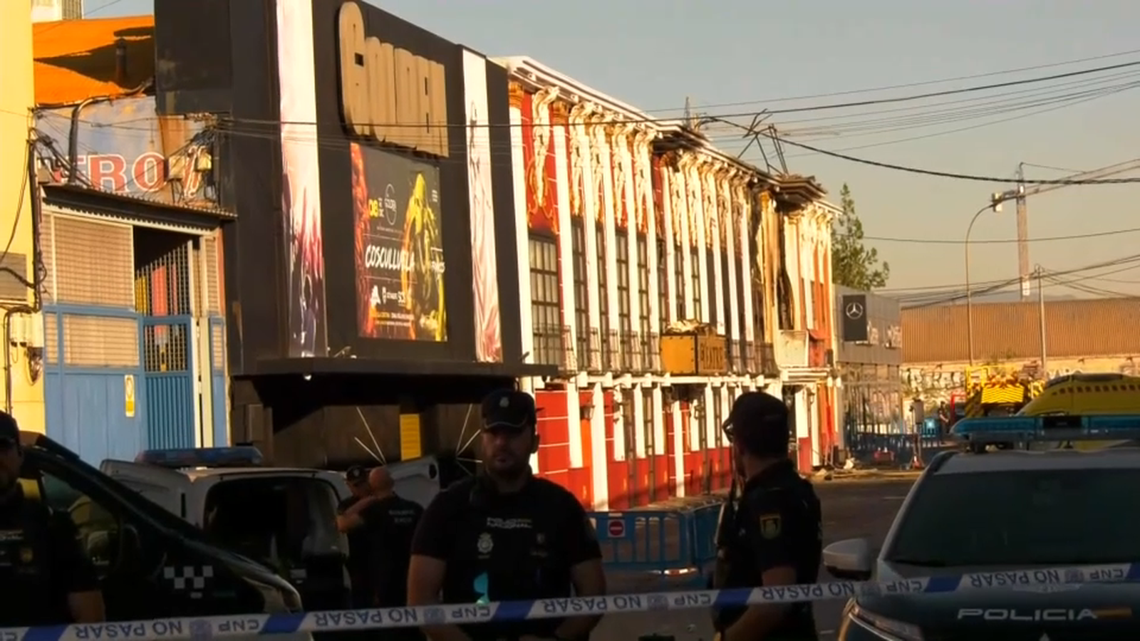Discoteques incendiades a Múrica
