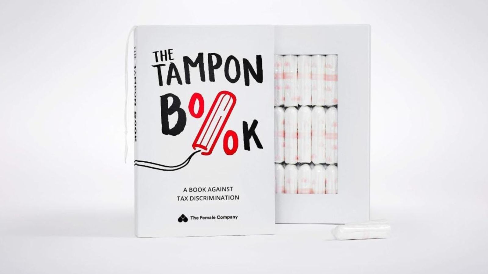 Exemplar del llibre ‘The Tampon Book’
