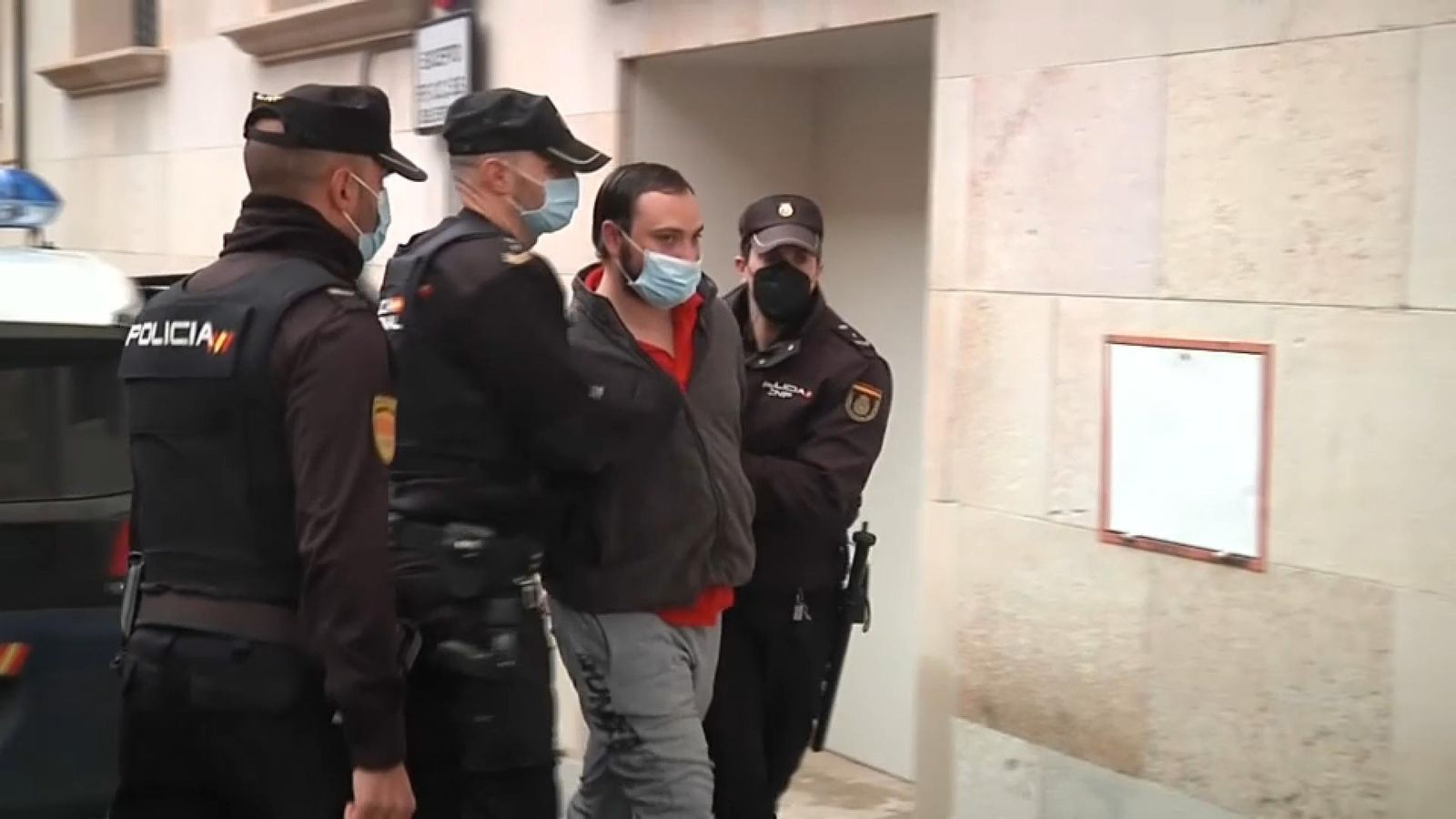 El Rambo de Requena escortat per la Policia Naciona en una imatge d'arxiu