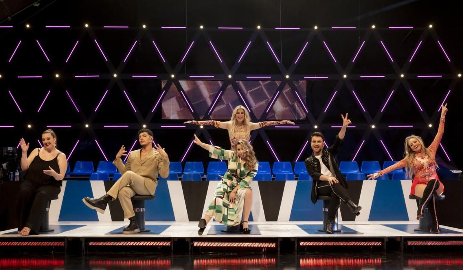 Samantha estarà amb l'equip blau